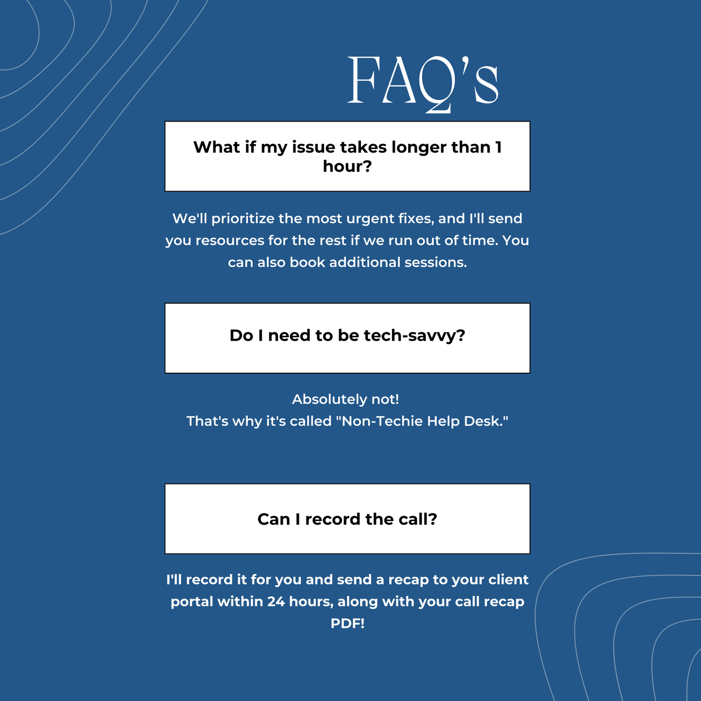 Non-Techie Help Desk Call