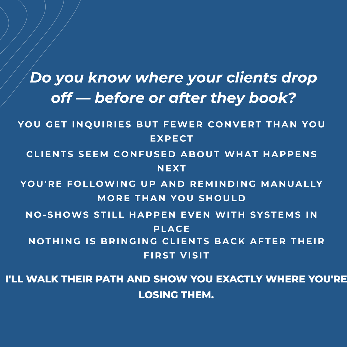 The Client Journey Audit
