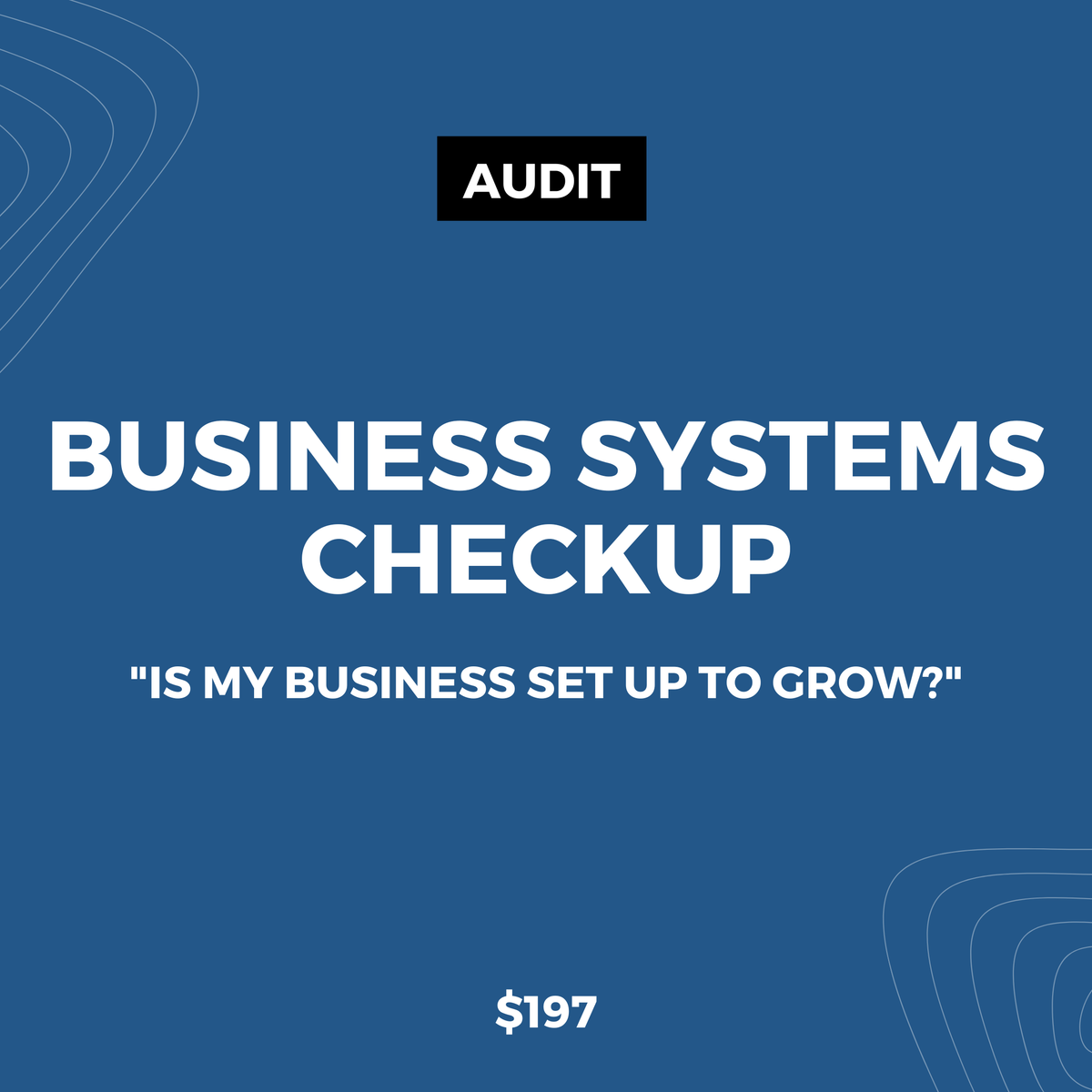 The Booking System Checkup