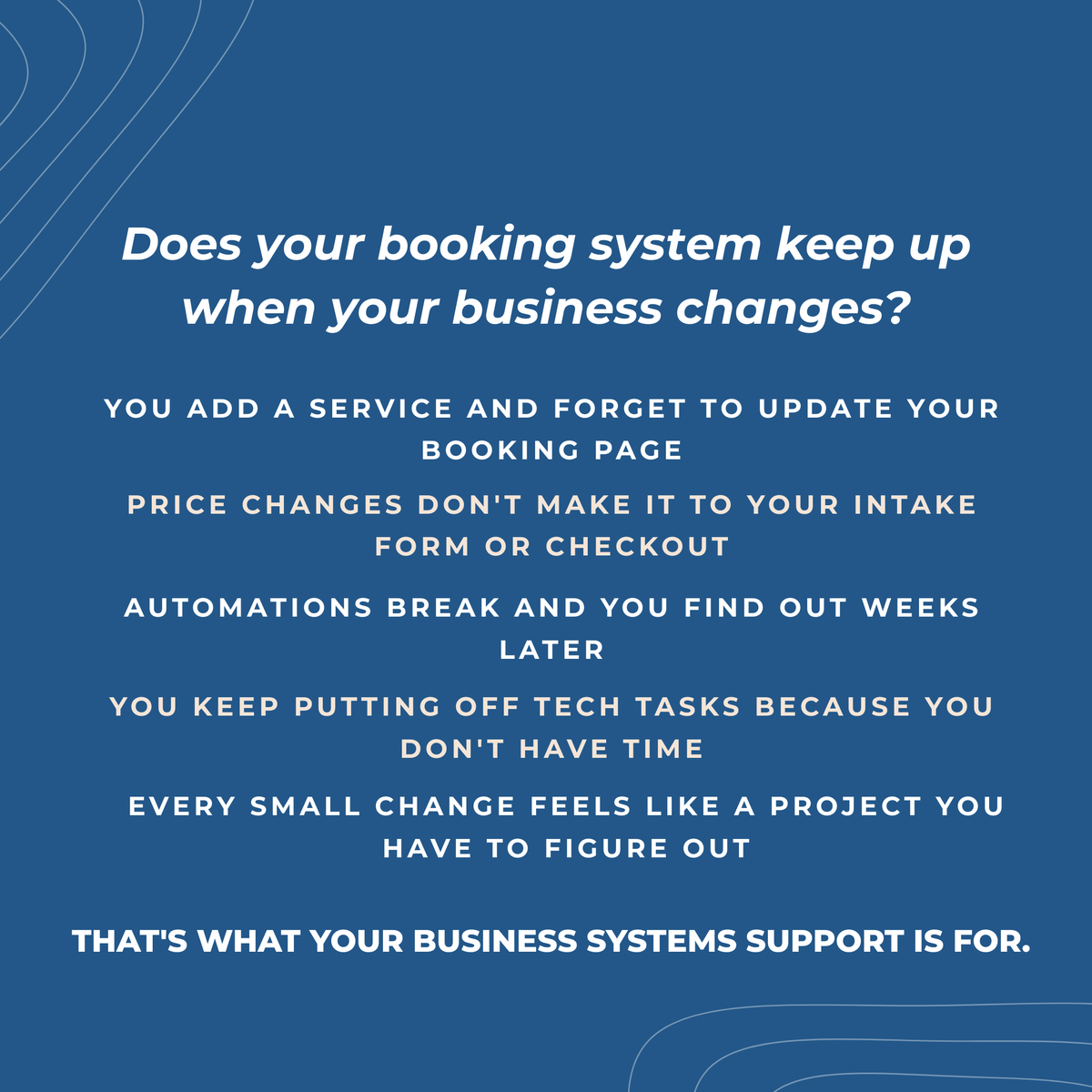 Your Business Systems Support