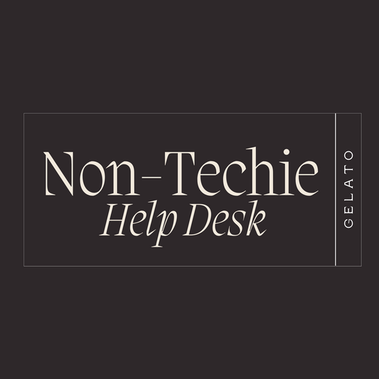 Gelato Help Desk