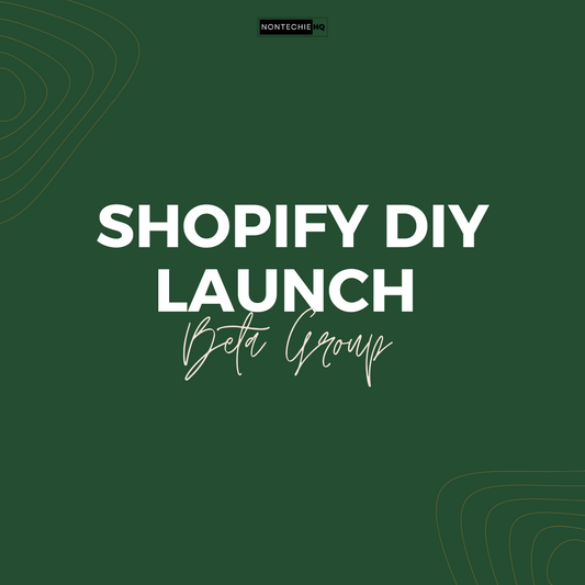 Shopify DIY Launch Beta