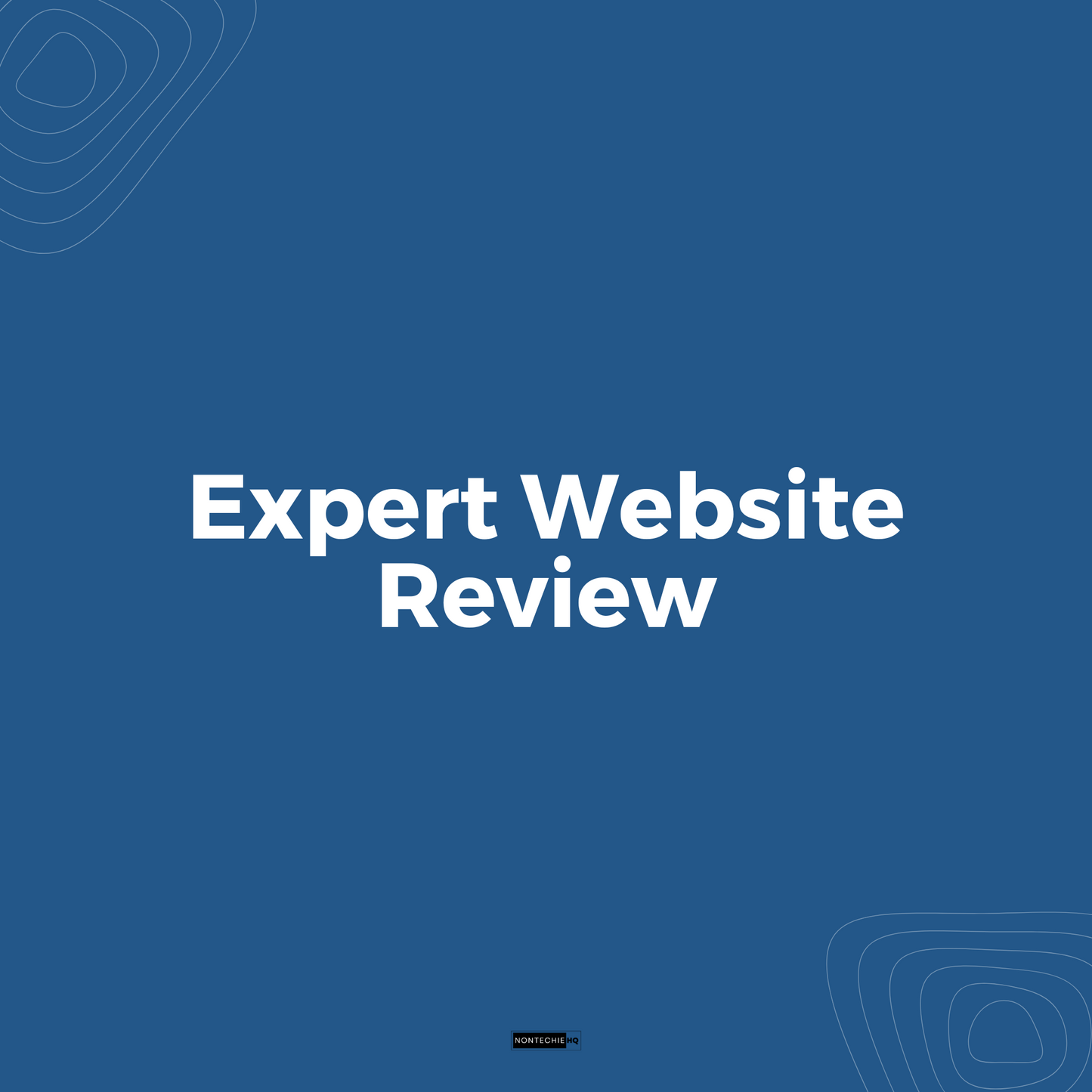 Expert Website Review